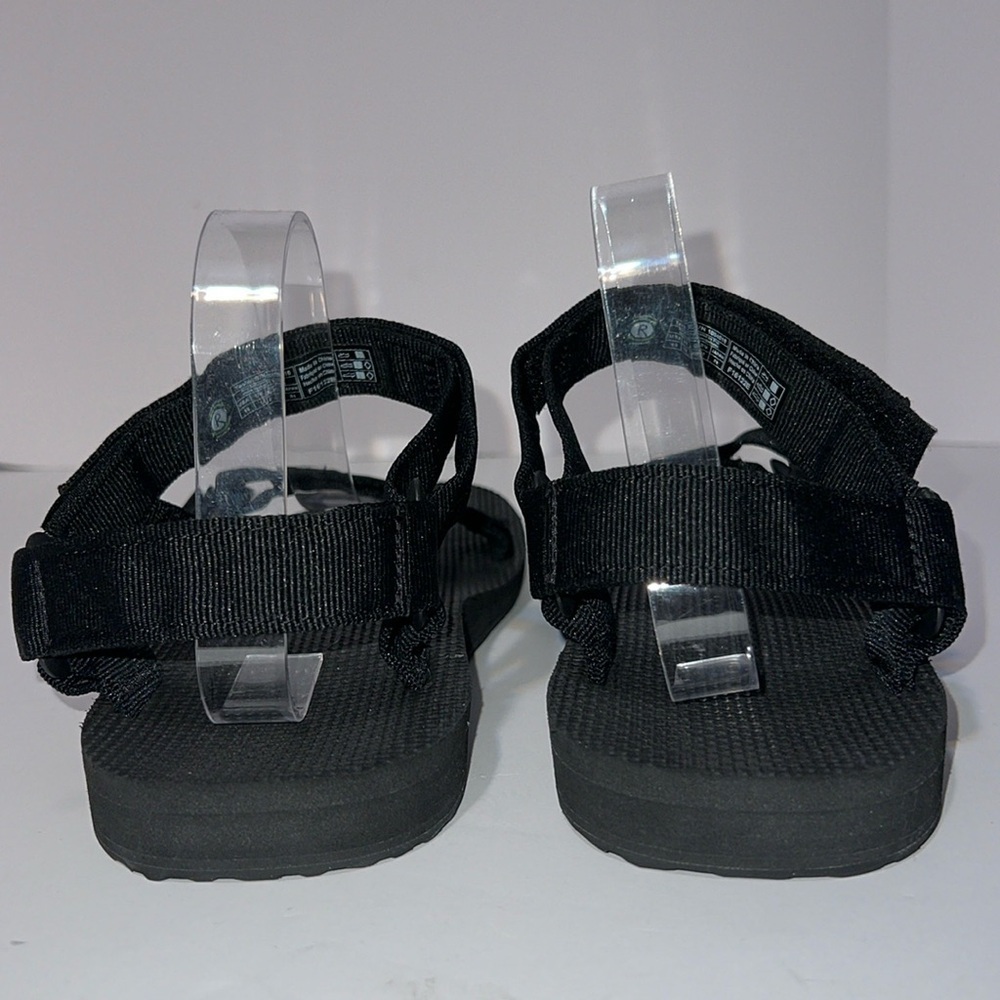 Teva Men’s Black Beach Sandals Size 13 - Picture 6 of 9